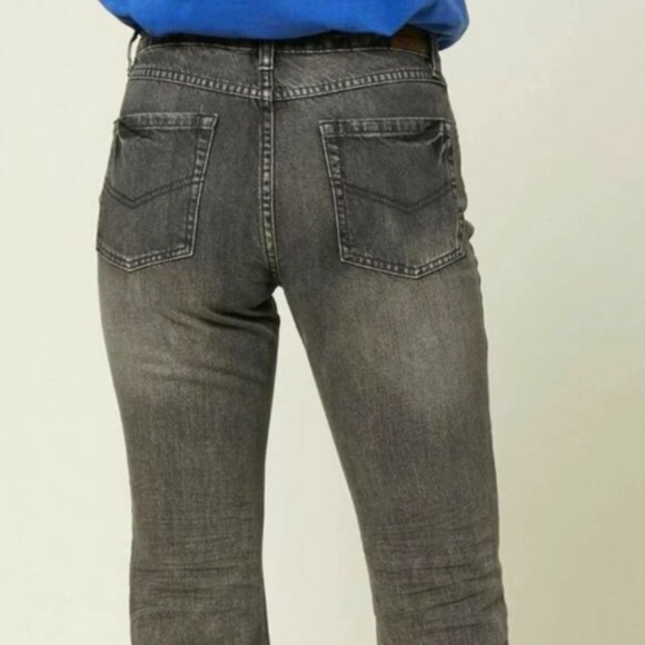 O'Neill Cropped Boot Grey Wash Ankle Jeans - Picture 2 of 9